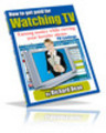 Thumbnail How To Get Paid For Watching Tv With Plr Mrr