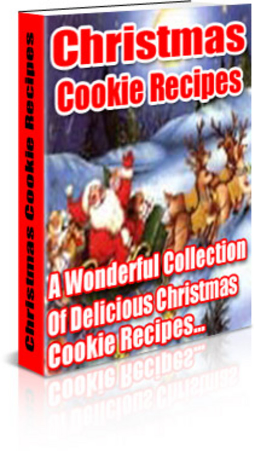 Product picture *HOT*Christmas Cookie Recipes+4 Bonuses