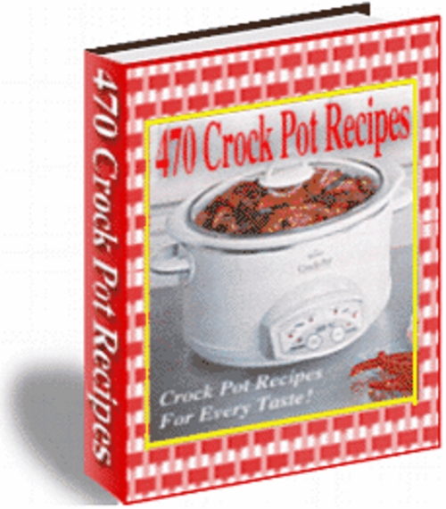 Product picture 470 Crockpot Recipes