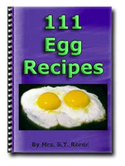 Product picture *New*111 EGG Recipes with mrr + resell rights 2011