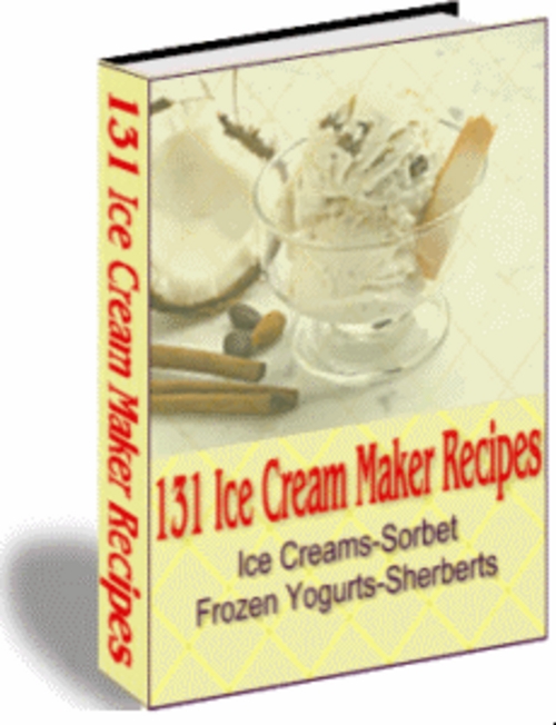 Product picture Ice Cream Maker Recipes