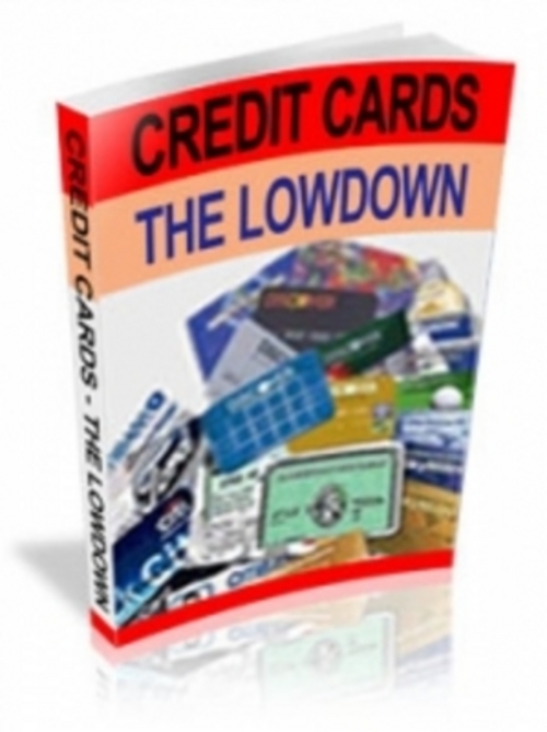 Product picture Credit Cards The Lowdown